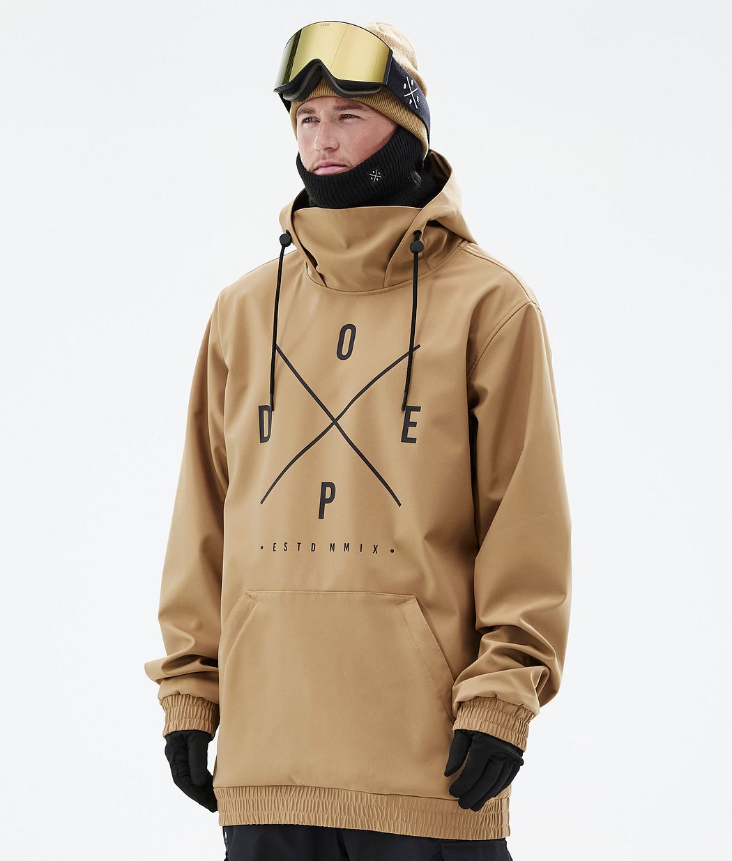 Dope Yeti Men's Snowboard Jacket 2X-Up Gold