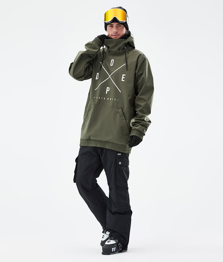 Yeti Ski Jacket Men 2X-Up Olive Green, Image 3 of 8