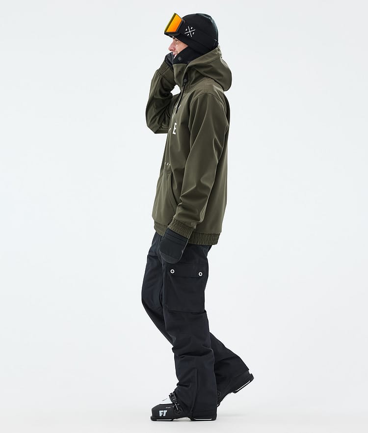 Yeti Ski Jacket Men 2X-Up Olive Green, Image 3 of 7