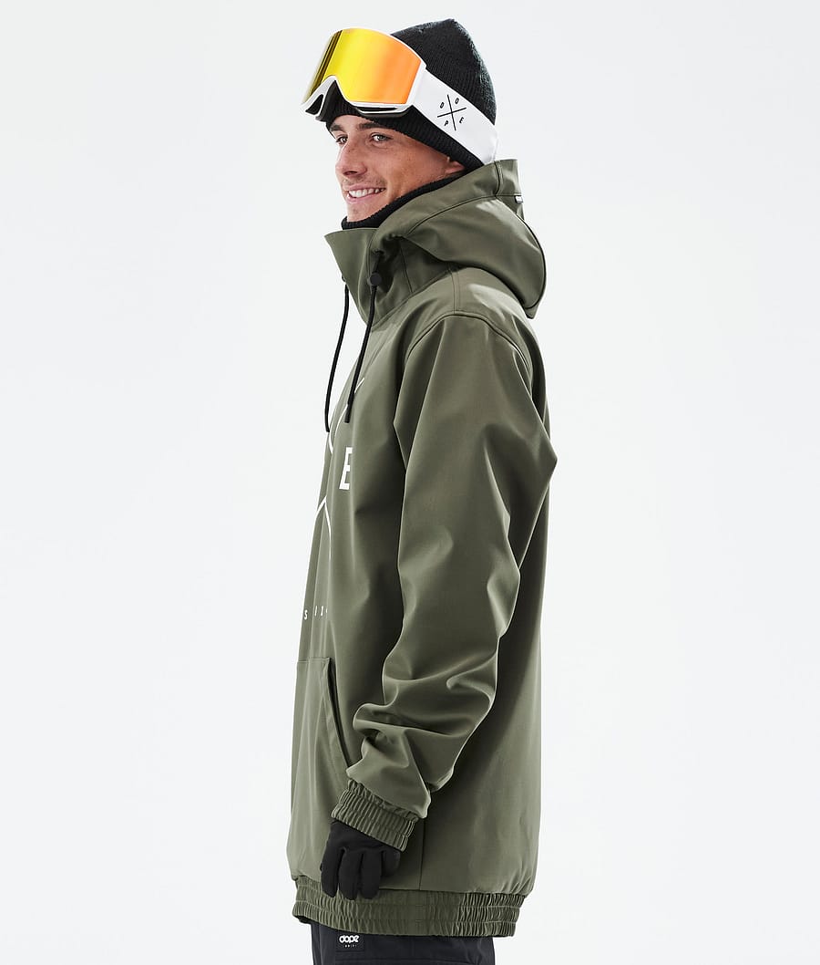 Dope Yeti W Snowboard Jacket Women 2X-Up Soft Green