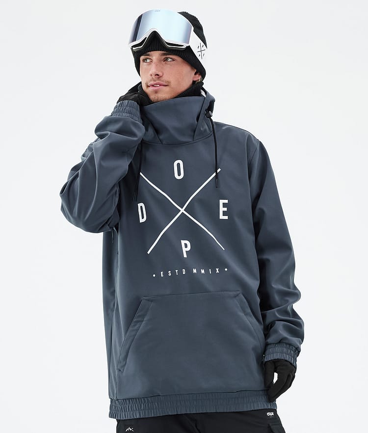 Dope Yeti Ski Jacket Men - Metal Blue