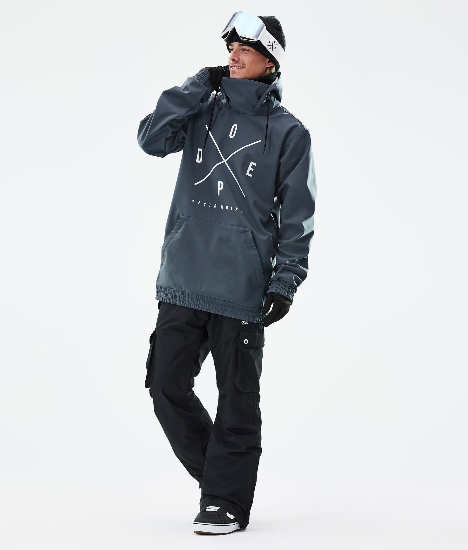 Dope Yeti Snowboard Jacket Men 2X-Up Metal Blue | Dopesnow.com