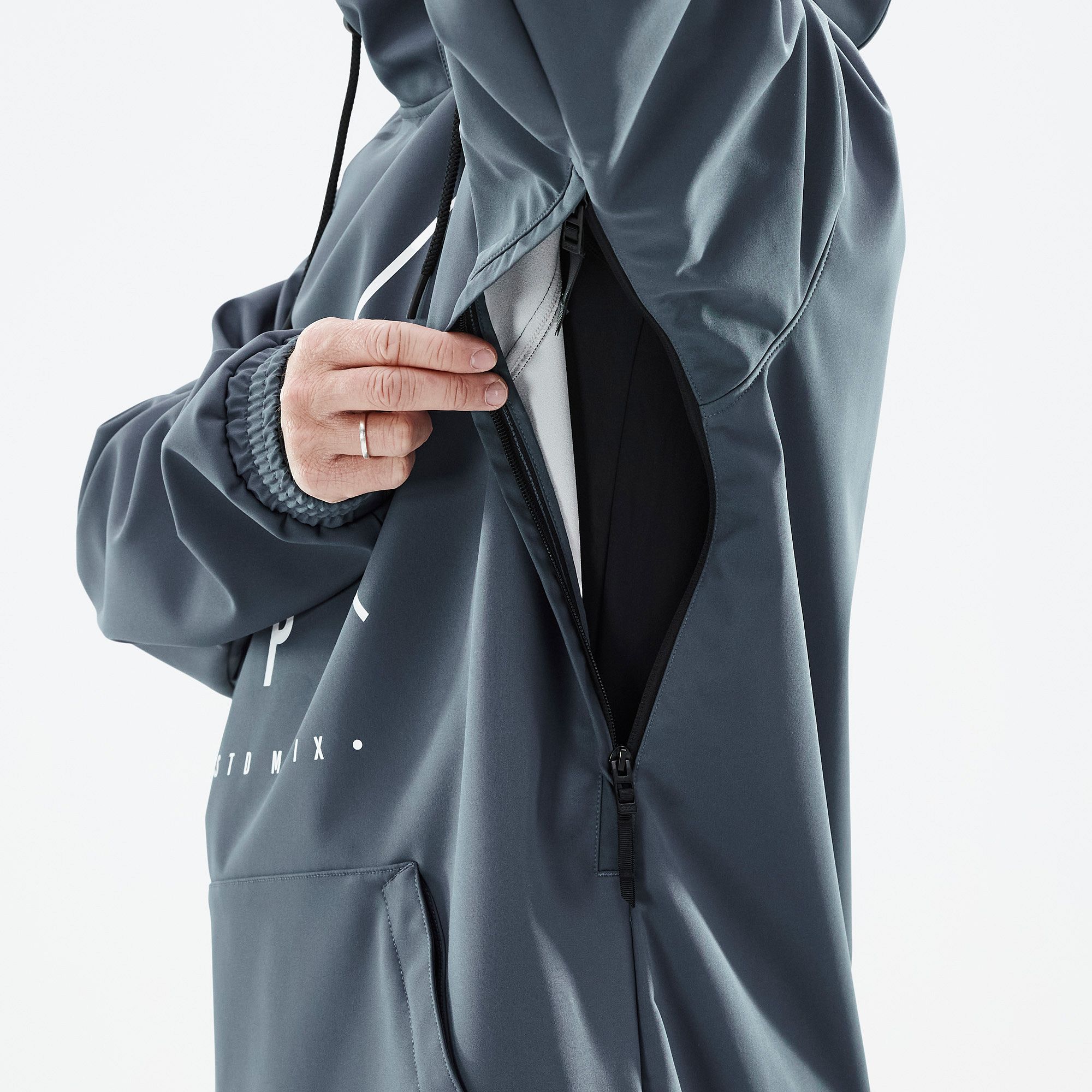 Dope Yeti Snowboard Jacket Men 2X-Up Metal Blue | Dopesnow.com