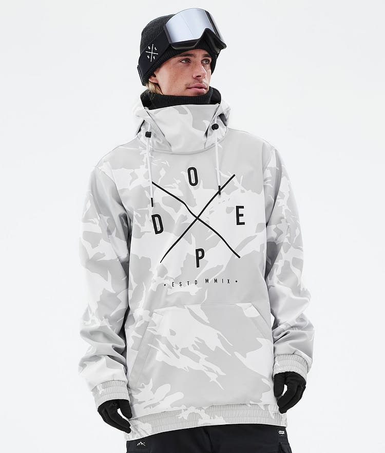 Yeti Snowboard Jacket Men 2X-Up Grey Camo, Image 1 of 8