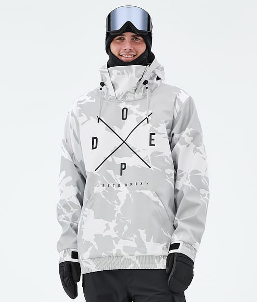 Yeti Snowboard Jacket Men 2X-Up Grey Camo