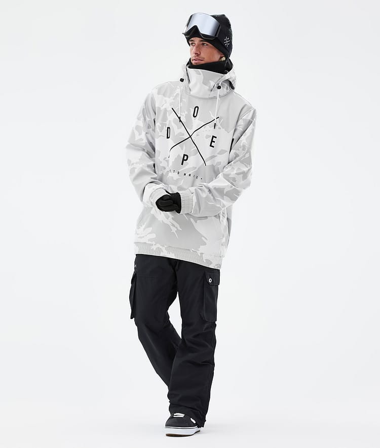 Yeti Snowboard Jacket Men 2X-Up Grey Camo, Image 3 of 8