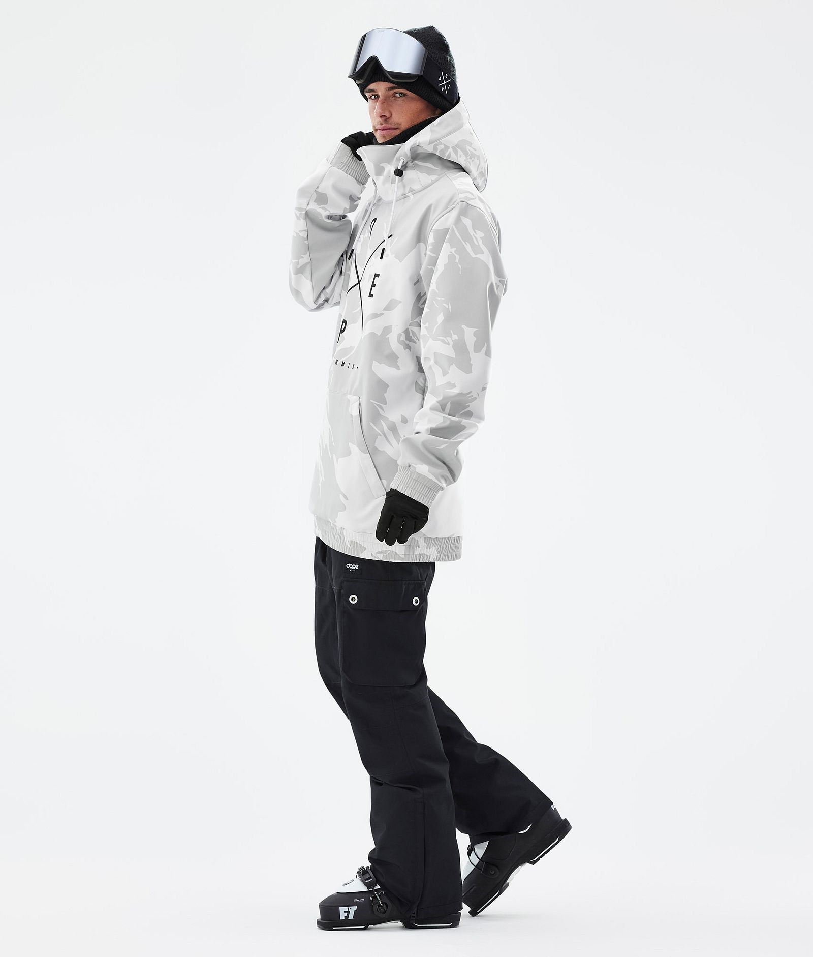 Yeti Ski jas Heren 2X-Up Grey Camo