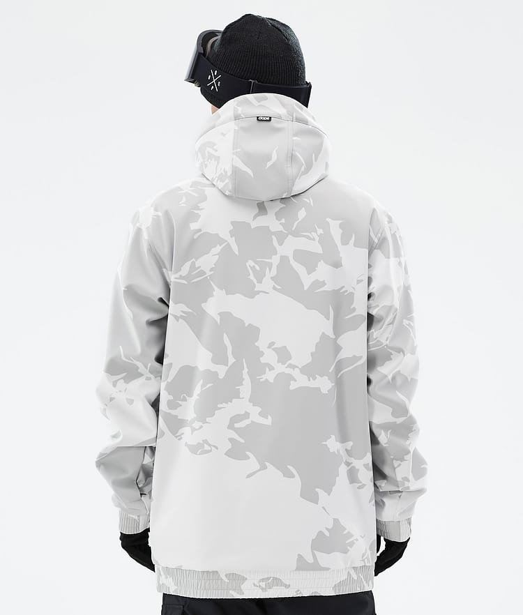 Yeti Ski Jacket Men 2X-Up Grey Camo, Image 7 of 8