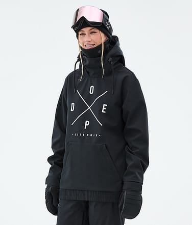 Yeti W Snowboardjakke Dame 2X-Up Black