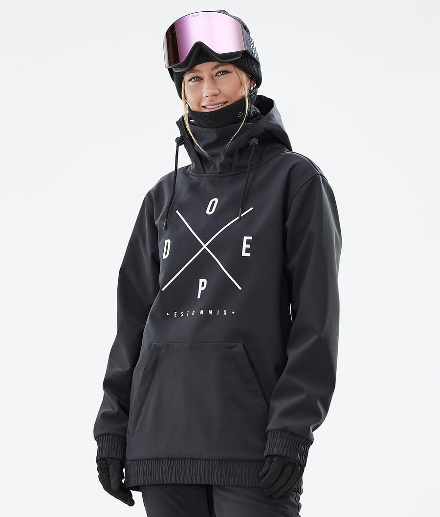 Yeti W Snowboardjacke Damen 2X-Up Black