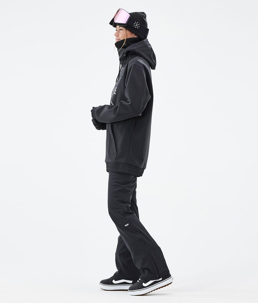 Yeti W Bunda na Snowboard Dámské 2X-Up Black