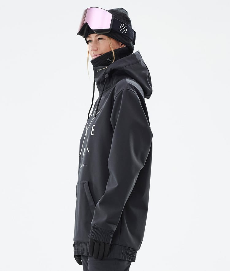 Yeti W Snowboardjacke Damen 2X-Up Black, Bild 5 von 7