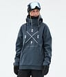 Yeti W Bunda na Snowboard Dámské Metal Blue