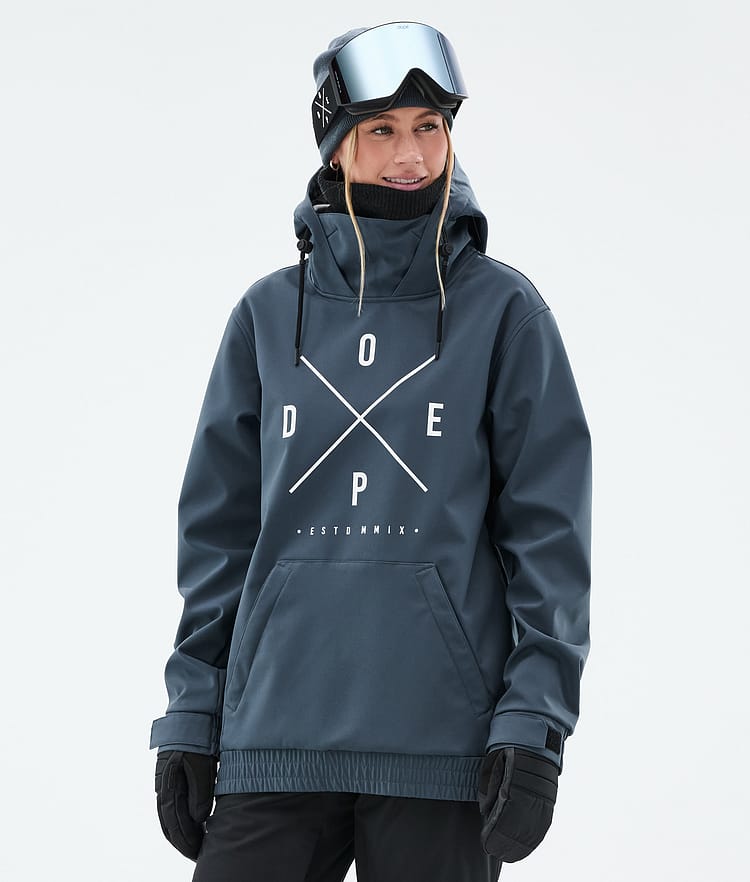 Yeti W Snowboardjacke Damen 2X-Up Metal Blue, Bild 1 von 8