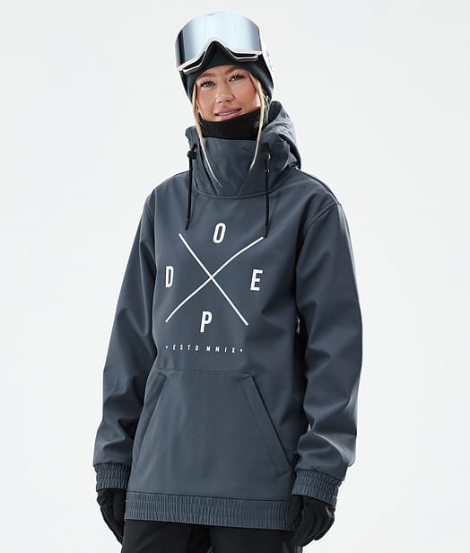 Yeti W Veste de Ski Femme Metal Blue