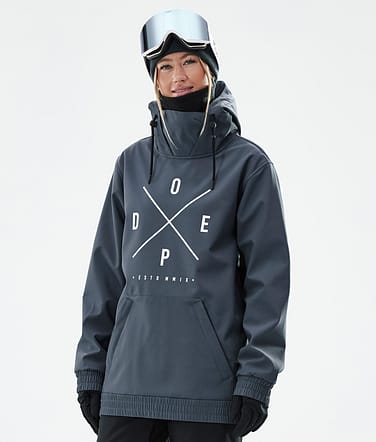Yeti W Snowboard jas Dames 2X-Up Metal Blue