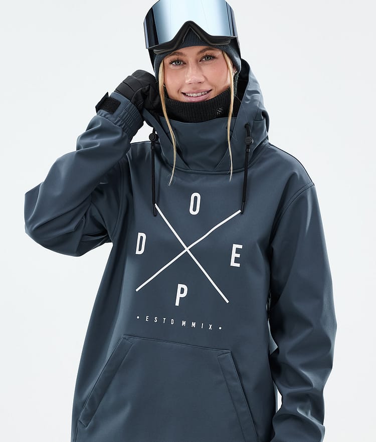 Yeti W Snowboardjacke Damen 2X-Up Metal Blue, Bild 2 von 8