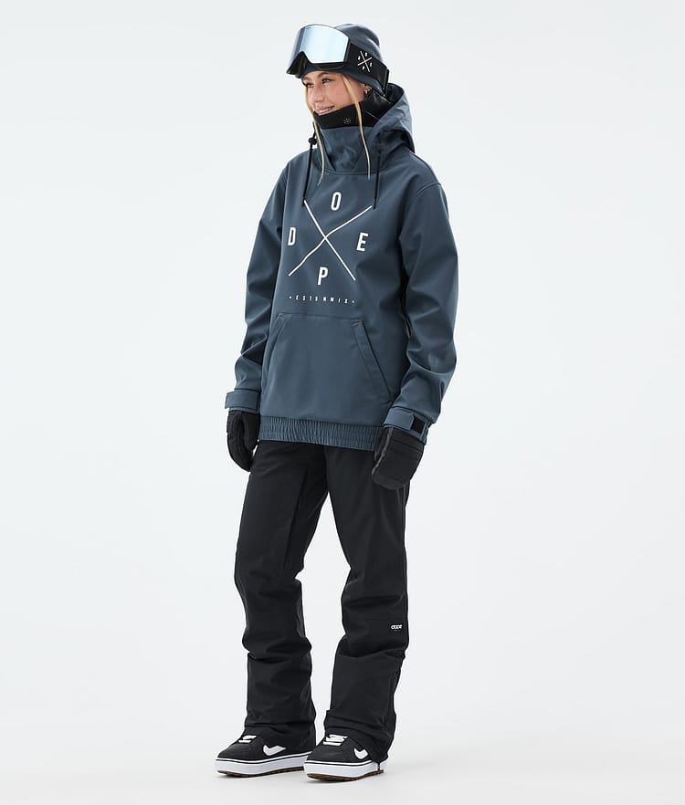 Yeti W Snowboardjacke Damen 2X-Up Metal Blue, Bild 3 von 8