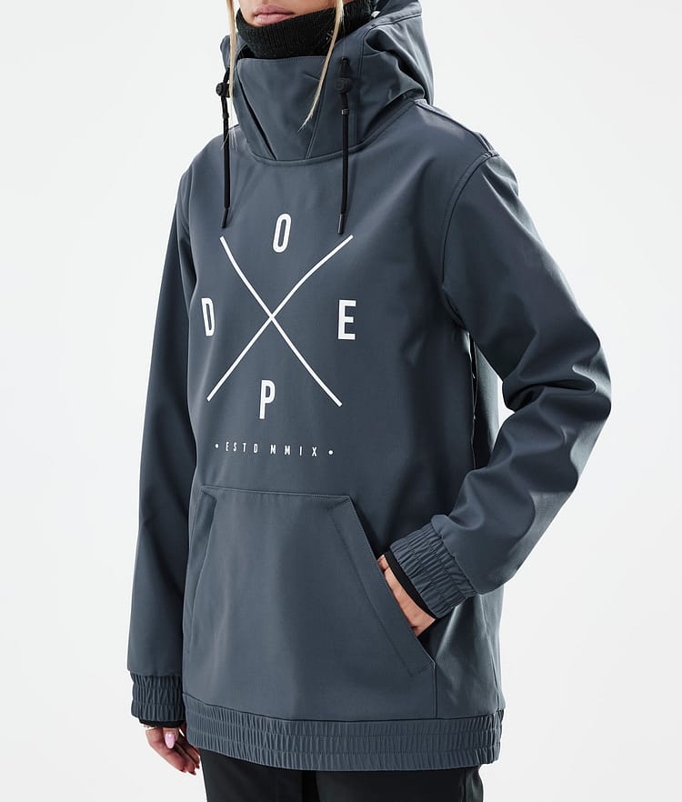 Yeti W Snowboardjacke Damen 2X-Up Metal Blue, Bild 7 von 7