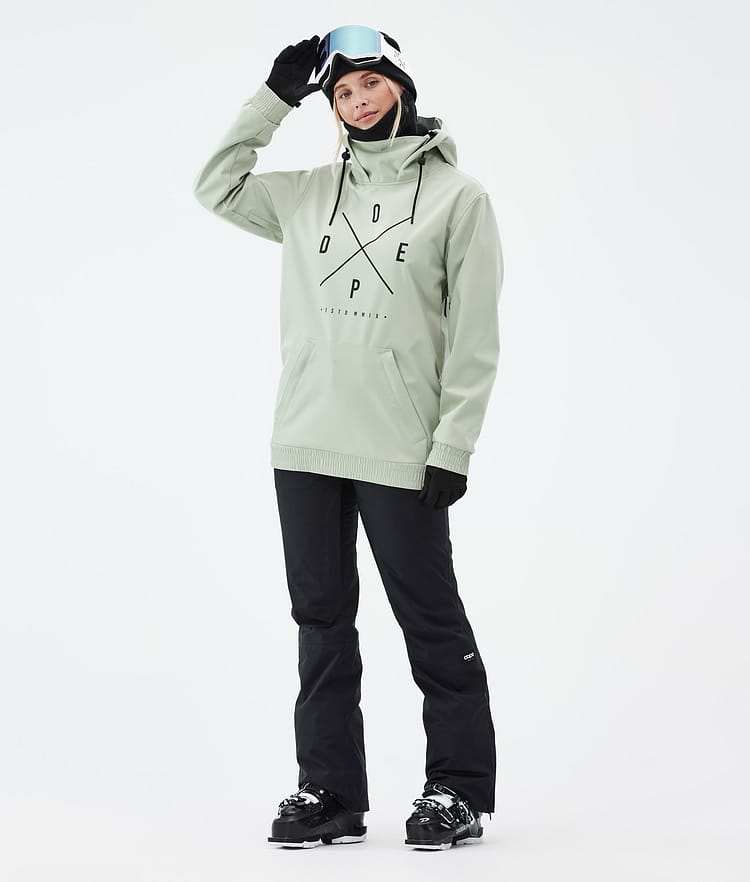 Yeti W Kurtka Narciarska Kobiety 2X-Up Soft Green, Zdjęcie 2 z 7