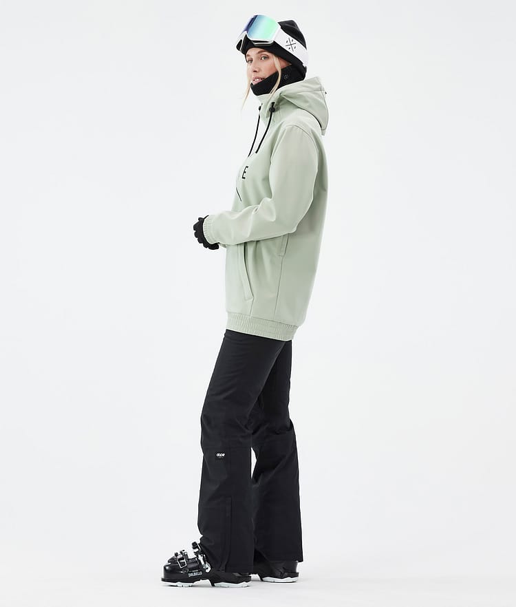 Yeti W Ski jas Dames 2X-Up Soft Green