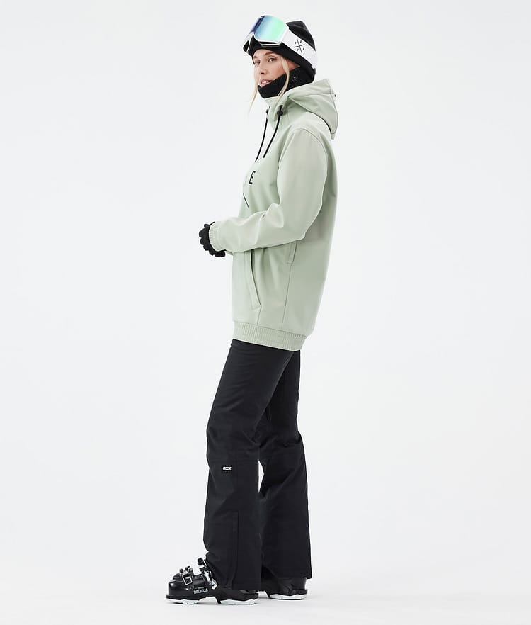 Yeti W Kurtka Narciarska Kobiety 2X-Up Soft Green, Zdjęcie 3 z 7