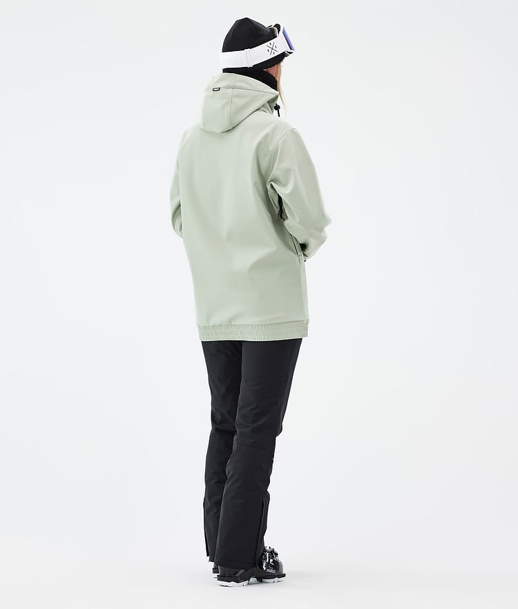 Yeti W Kurtka Narciarska Kobiety 2X-Up Soft Green, Zdjęcie 4 z 7