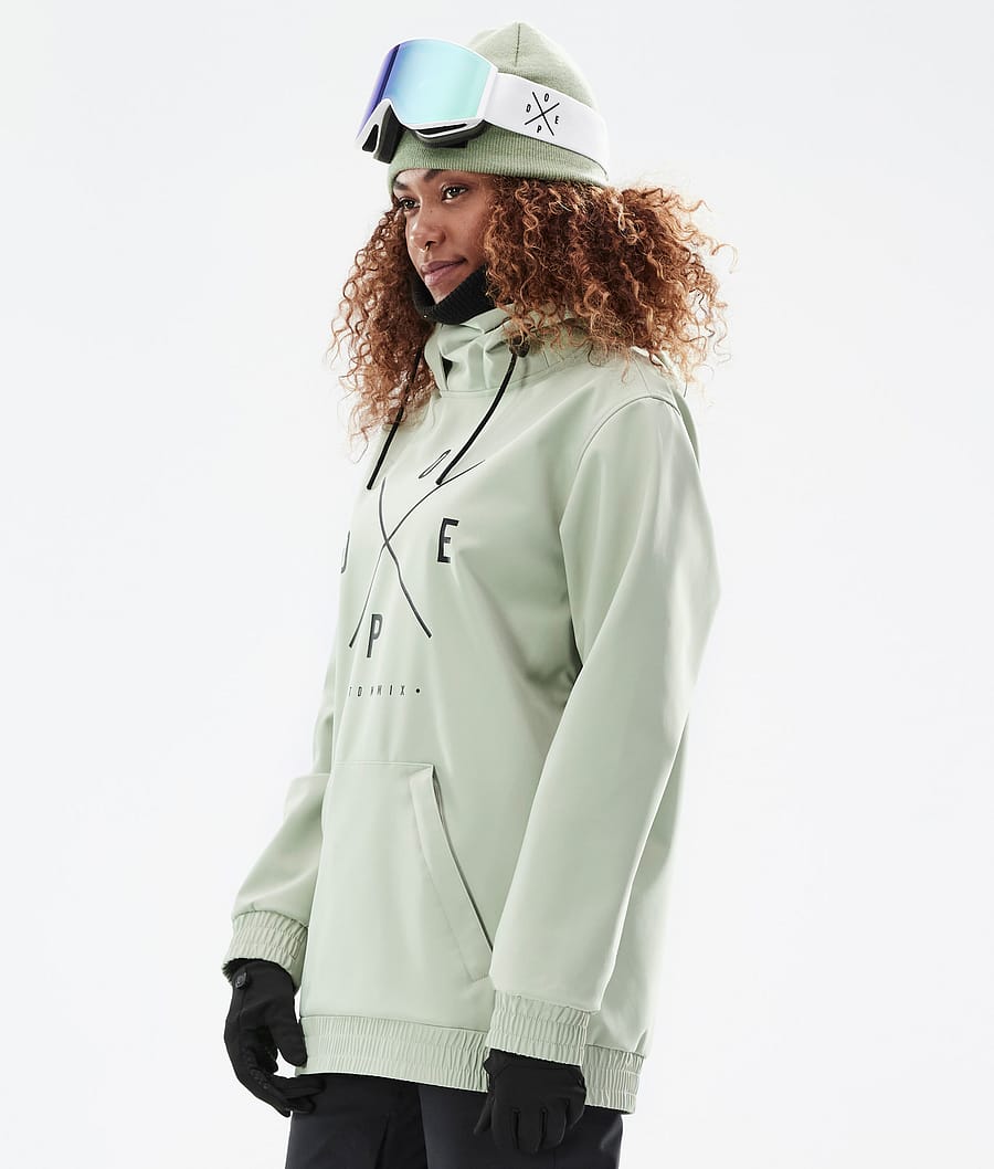 Dope Yeti W Women's Snowboard Jacket 2XUp Soft Green