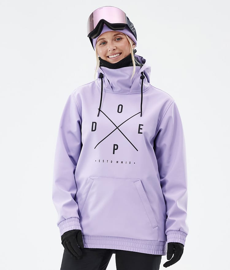 Yeti W Snowboardjakke Dame 2X-Up Faded Violet