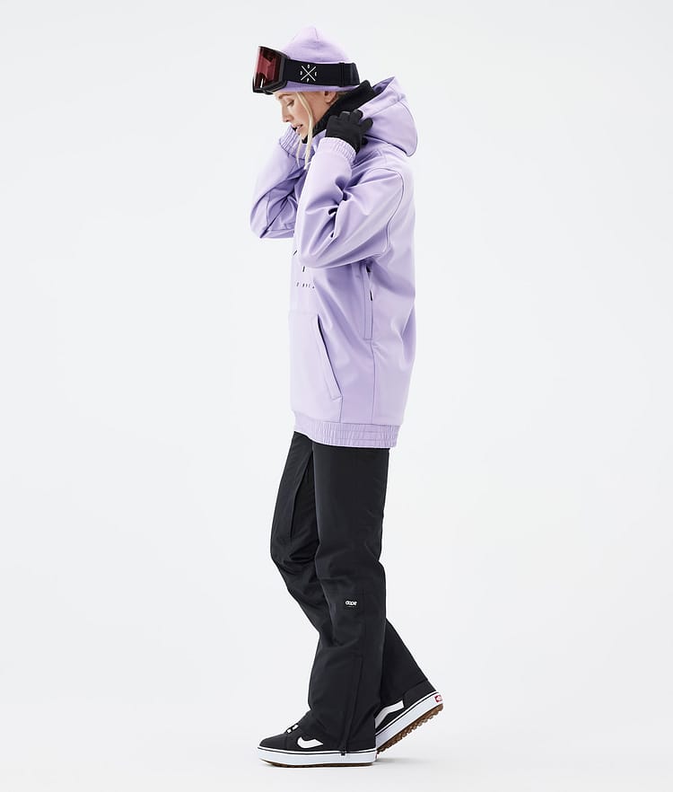 Yeti W Snowboardjakke Dame 2X-Up Faded Violet