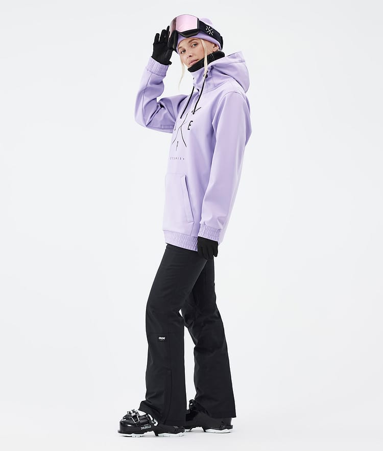 Yeti W 23 Ski Jacket Women 2X-Up Faded Violet, Image 3 of 7