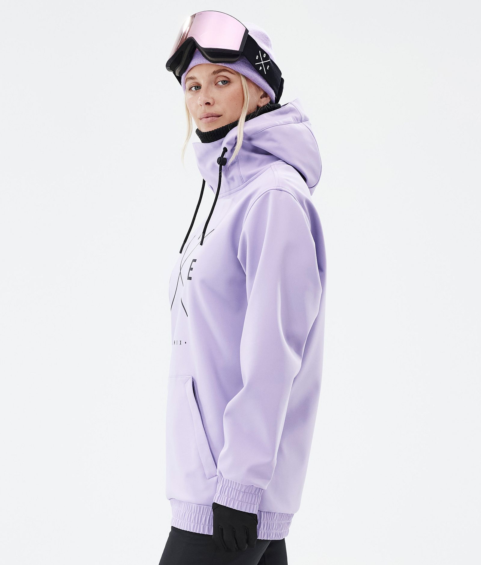 Yeti W Snowboardjakke Dame 2X-Up Faded Violet