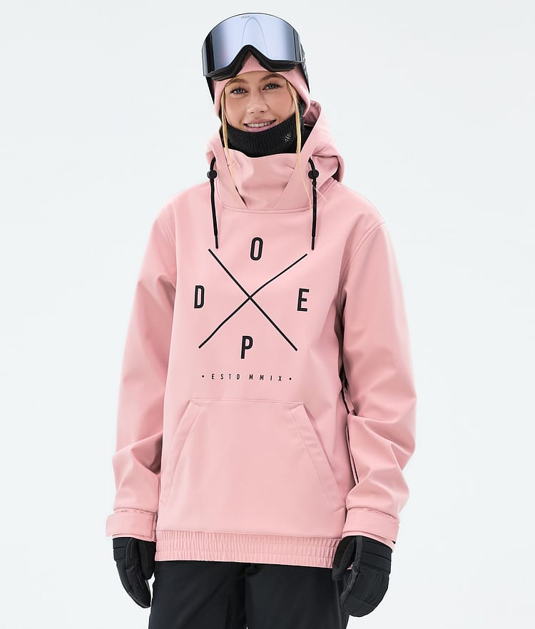Yeti W Snowboardjakke Dame 2X-Up Soft Pink, Bilde 1 av 8