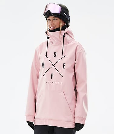 Yeti W Ski jas Dames 2X-Up Soft Pink