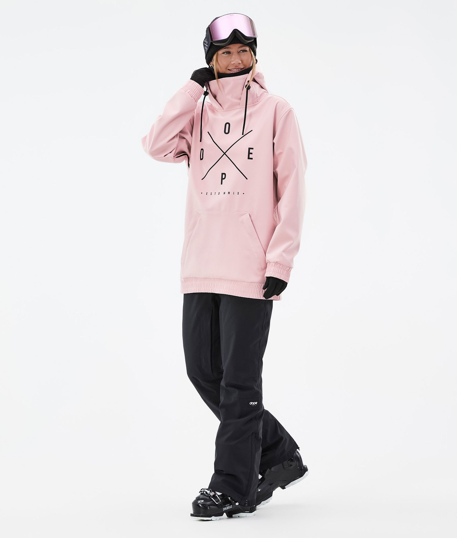 Yeti W Ski jas Dames 2X-Up Soft Pink