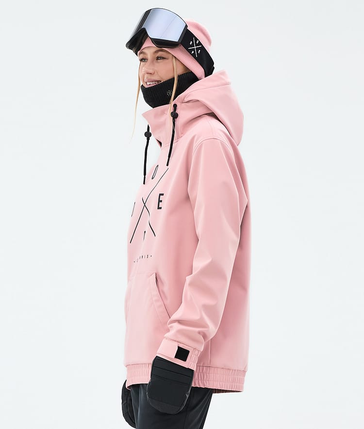 Yeti W Snowboardjakke Dame 2X-Up Soft Pink, Bilde 6 av 8