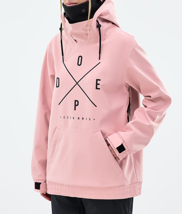 Yeti W Snowboardjakke Dame 2X-Up Soft Pink, Bilde 8 av 8
