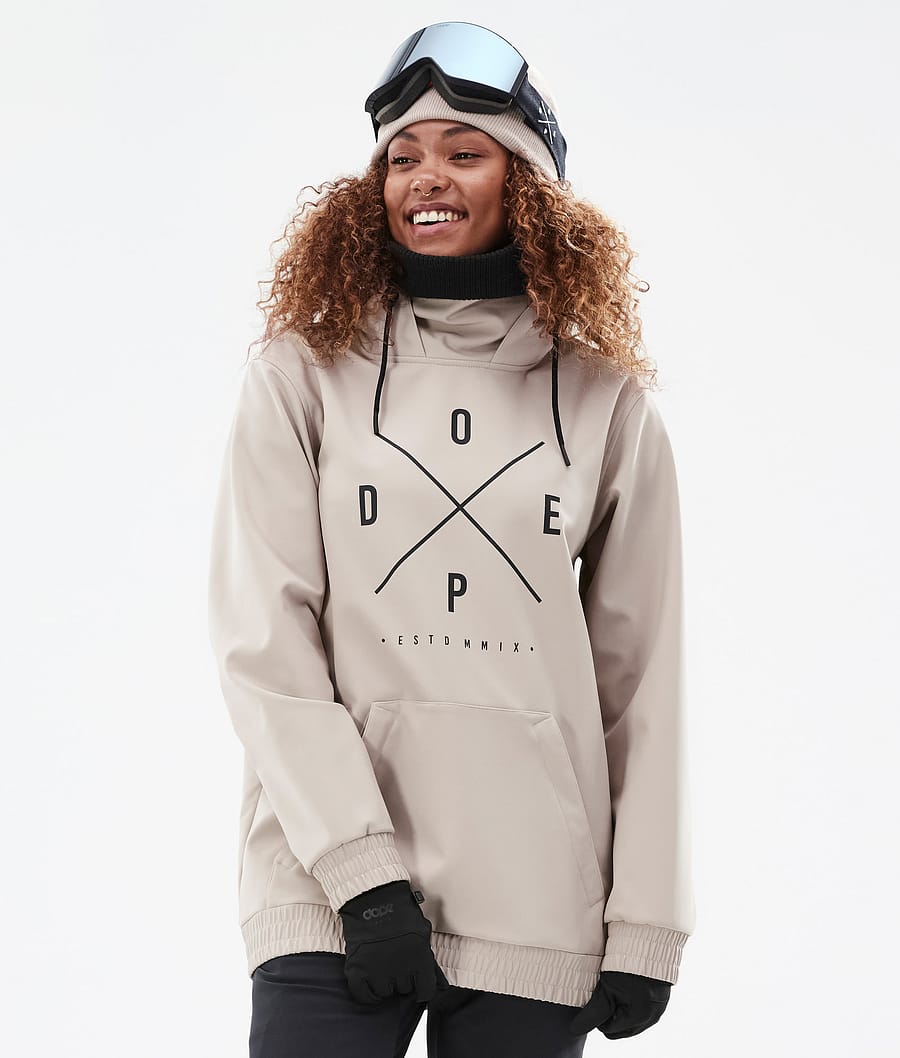 Yeti W Skijacke Damen 2X-Up Sand