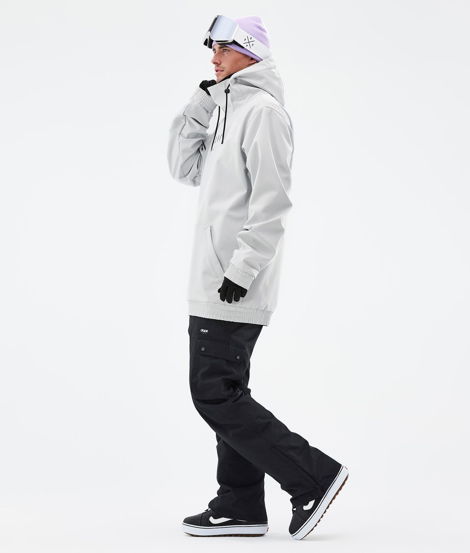 Yeti 2022 スノーボードジャケット メンズ Peak Light Grey, 画像5 / 8