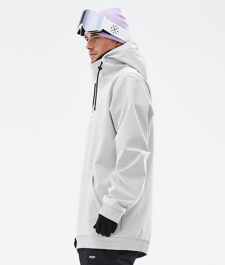 Yeti 2022 Snowboardjacke Herren Peak Light Grey Renewed