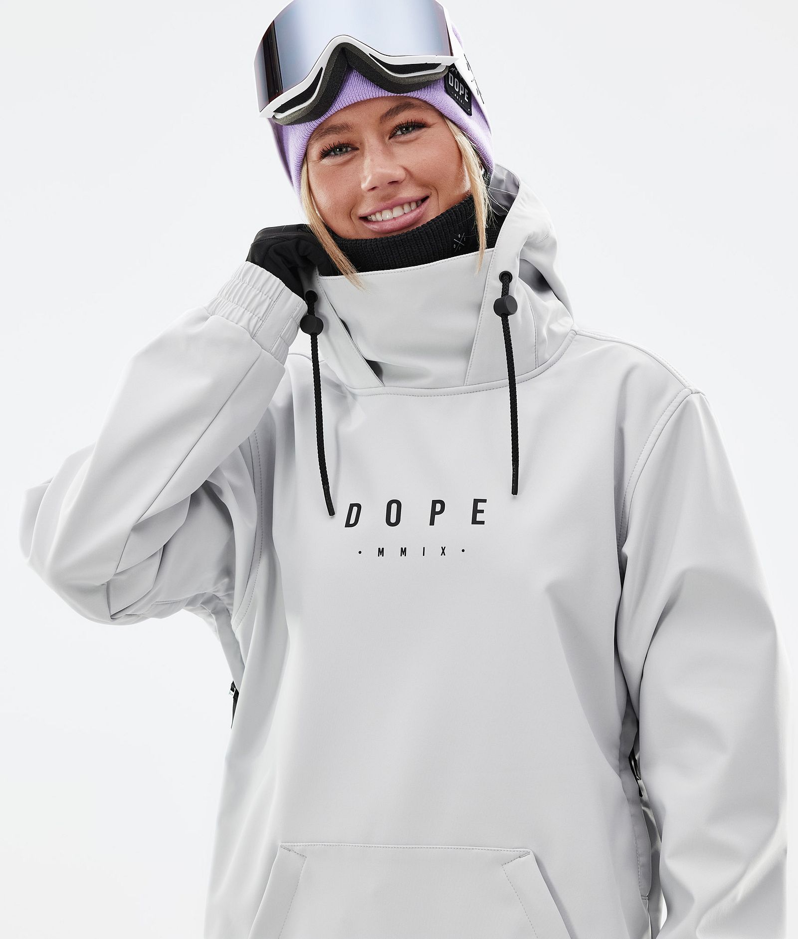 Yeti W 2022 Snowboard jas Dames Peak Light Grey