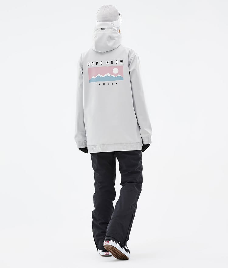 Yeti W 2022 Veste Snowboard Femme Range Light Grey, Image 4 sur 8