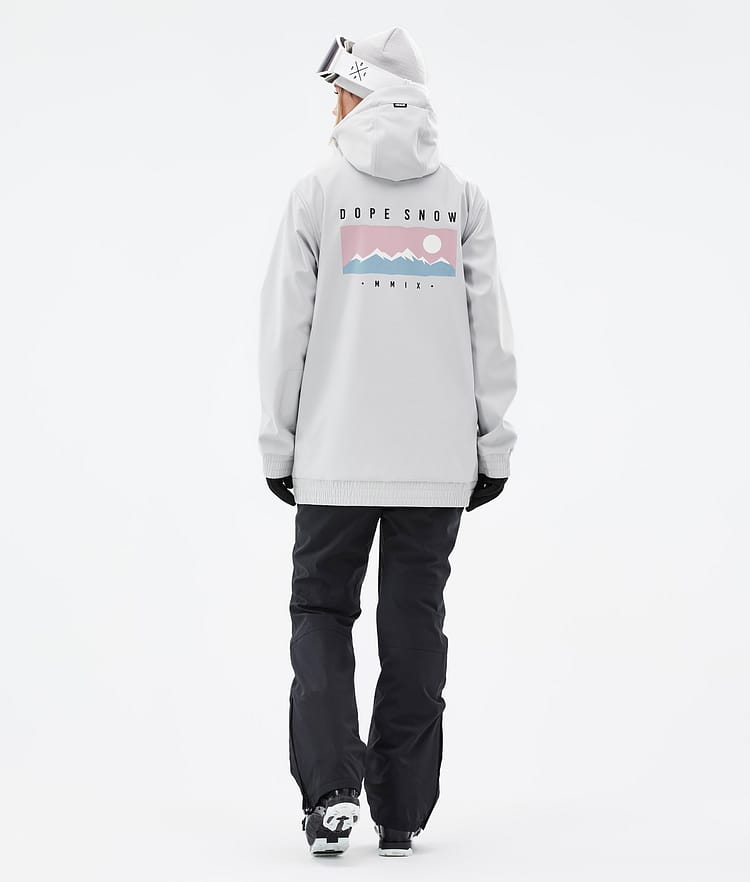 Yeti W 22 Kurtka Narciarska Kobiety Range Light Grey, Zdjęcie 4 z 8