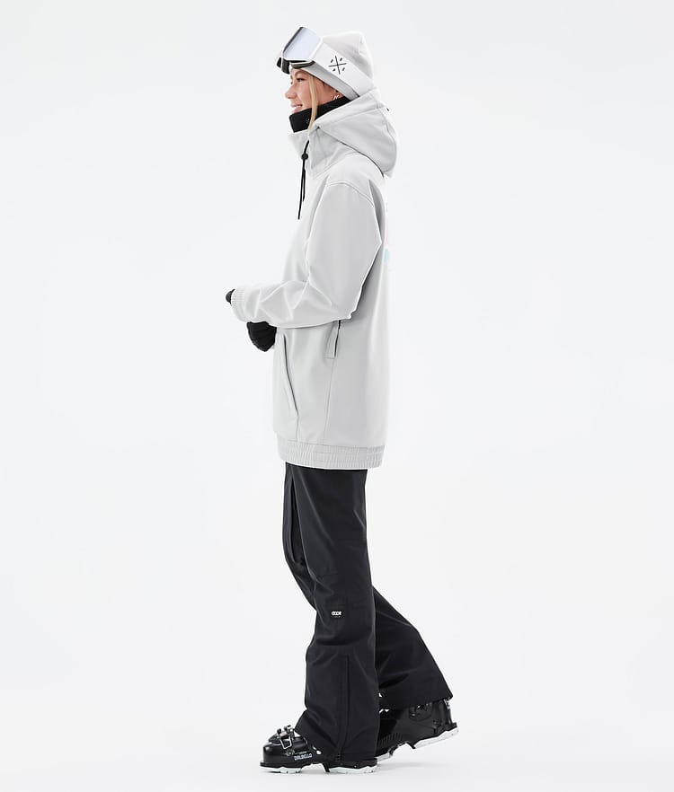 Yeti W 22 Kurtka Narciarska Kobiety Range Light Grey, Zdjęcie 5 z 8