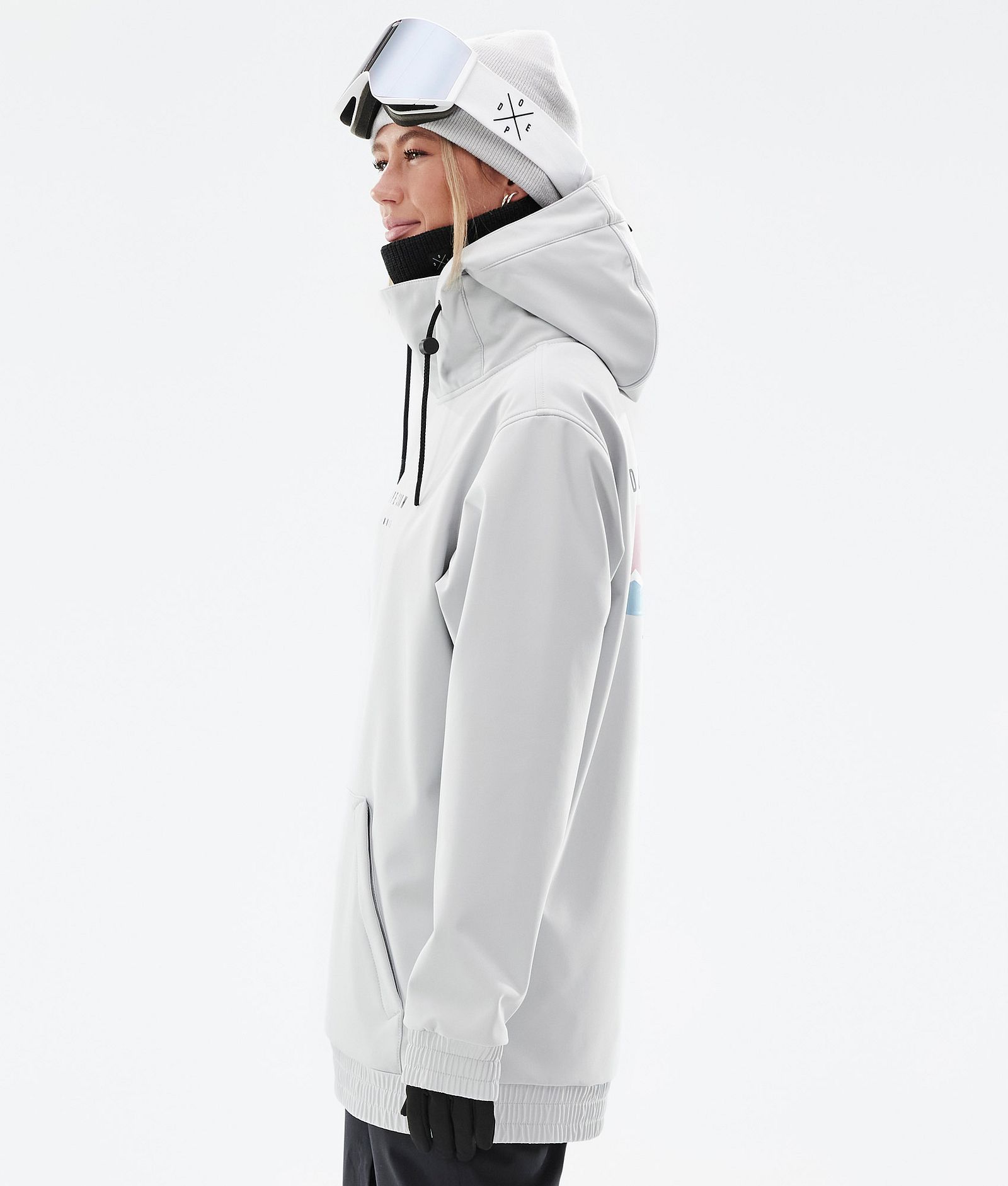 Yeti W 2022 Snowboardjacka Dam Range Light Grey, Bild 7 av 8