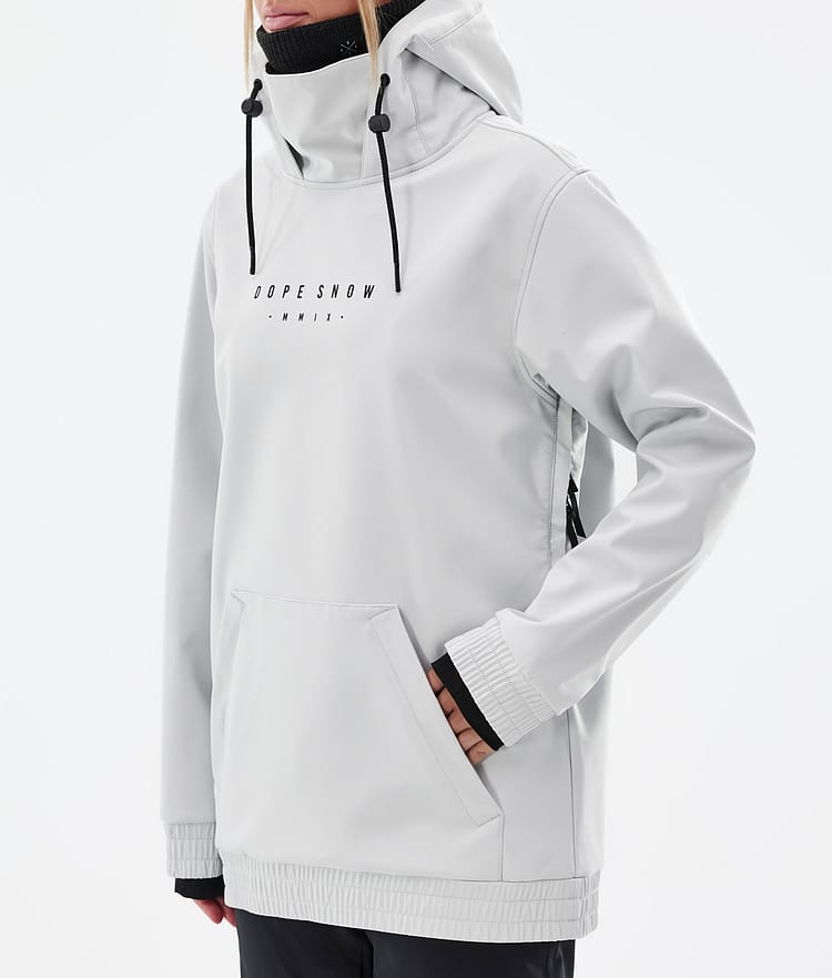 Yeti W 2022 Ski Jacket Women Range Light Grey, Image 8 of 8