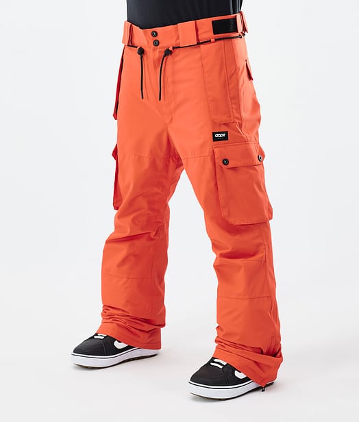 Iconic Snowboardbyxa Herr Orange