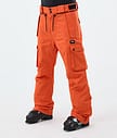 Dope Iconic Lyžařské Kalhoty Pánské Orange