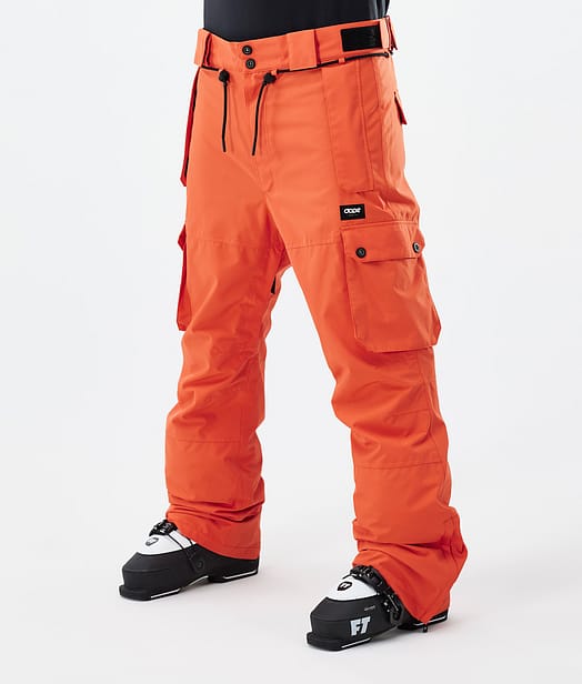 Iconic Ski Pants Men Orange