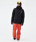 Iconic Snowboard Pants Men Orange Renewed, Image 2 of 7